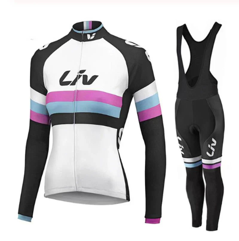 LIV V2 – Pro Women’s Winter Cycling Set with Bib Tights
