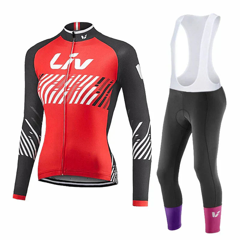LIV V2 – Pro Women’s Winter Cycling Set with Bib Tights