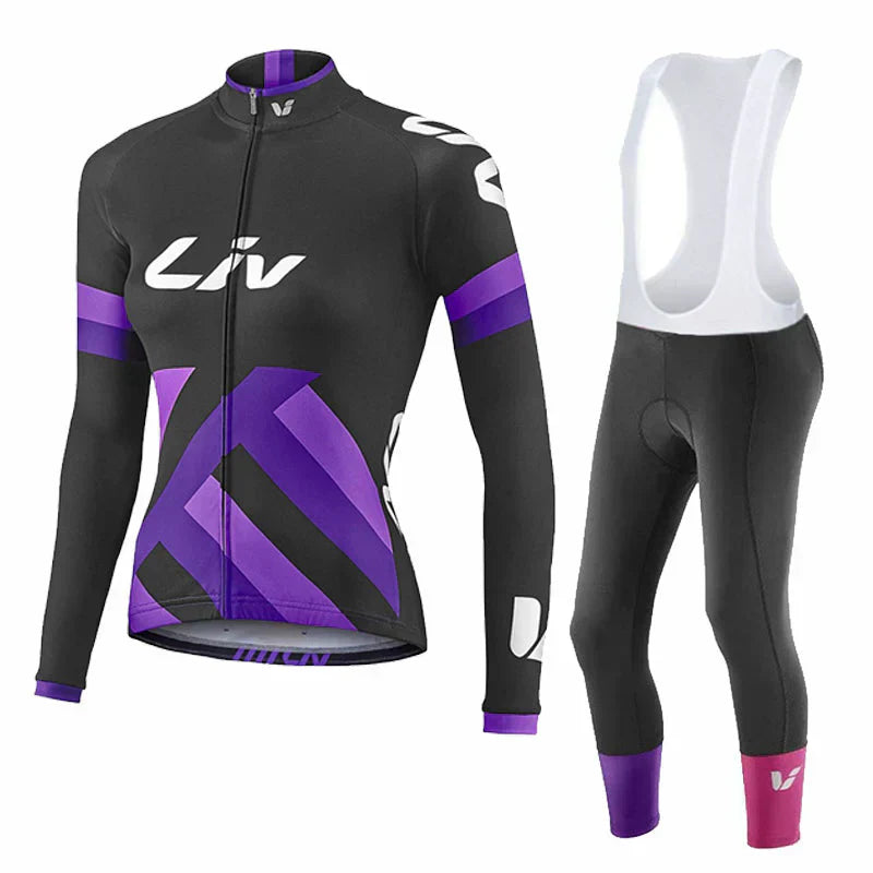 LIV V2 – Pro Women’s Winter Cycling Set with Bib Tights