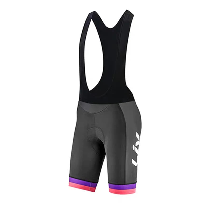 LIV Women’s Summer Cycling Jersey & Bib Shorts | Quick-Dry, Breathable Bike Kit