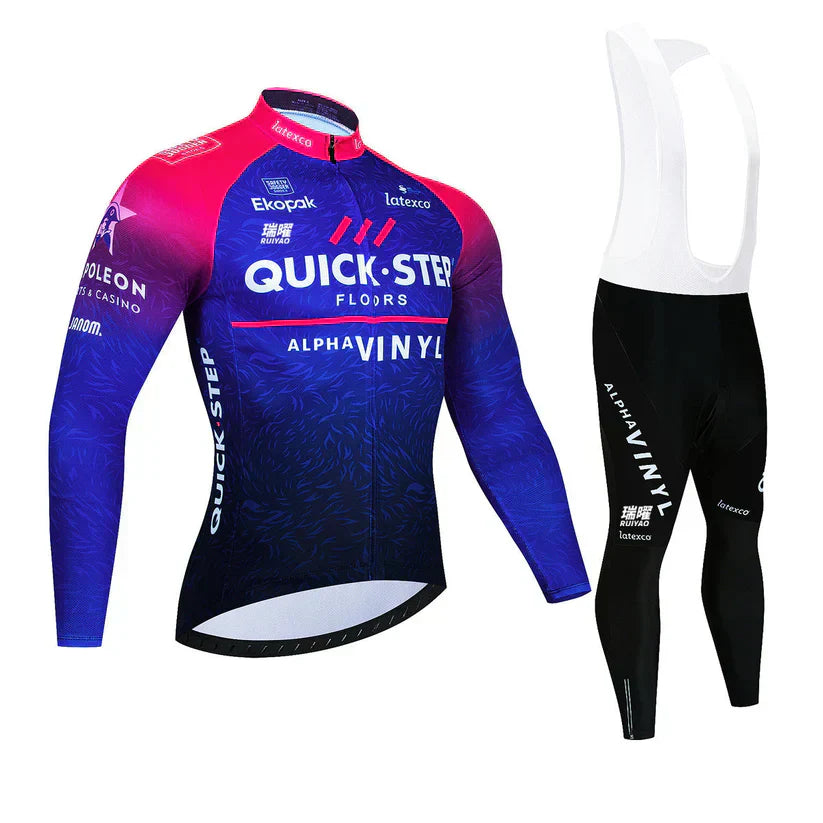 Quick Step – Long Sleeve Pro Cycling Kit