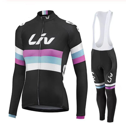 LIV V2 – Pro Women’s Winter Cycling Set with Bib Tights