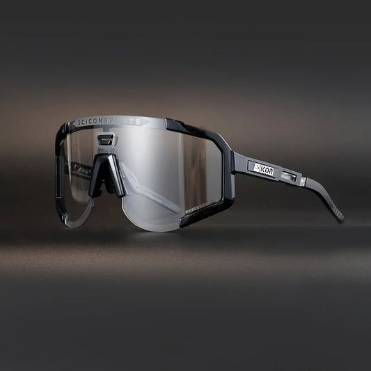 AURA™ – Scicon Aeroscope Performance Cycling Glasses (Black)