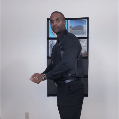 Nuveex™ Premium-Schultertasche aus Leder